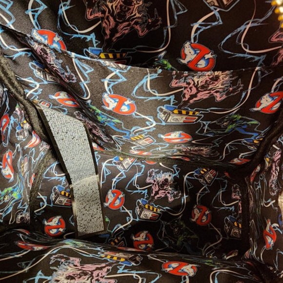 Loungefly Ghostbusters Stay Puft Man Chasing Ecto - 1 Light UP Mini Backpack NEW - Picture 13 of 15